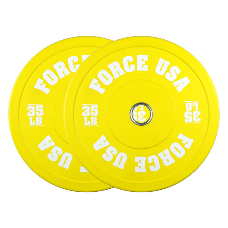 Pro Grade Coloured Bumper Plates (Pairs)