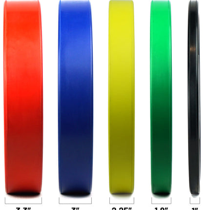 Force USA Plate Pro Grade Coloured Bumper Plate Sets