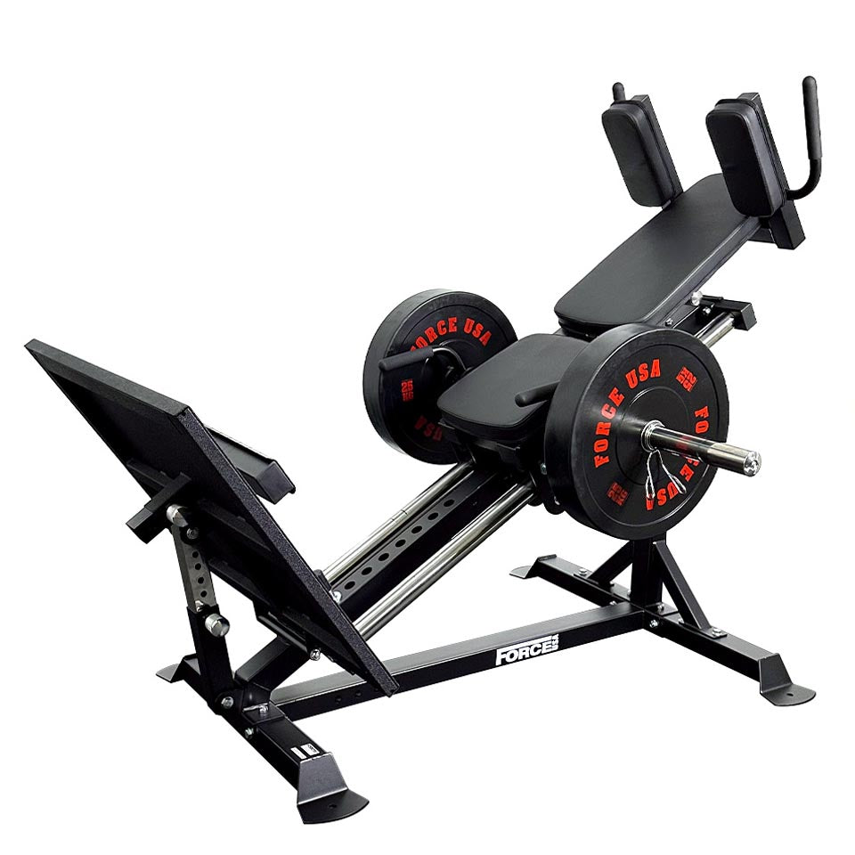 45 Presse à jambes à angle, squat hack, machine à squats chargée de 45 Presse à jambes à angle, squat hack, machine à squats chargée de